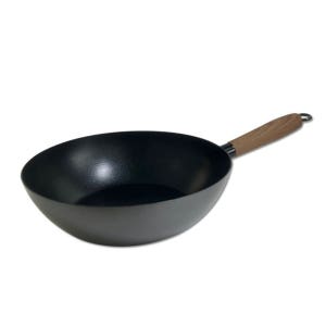 무쇠 IH 궁중 볶음팬. 인덕션팬 24cm -at 프라이팬 후라이팬 생선 고기판 캠핑