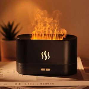 모닥불 가습기 캠핑용 미니 소형 가성비 사무용 거실용 아이방 침실 조용한 회사 예쁜