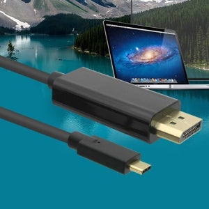 USB 3.1 Type C M to DP 변환 컨버터 케이블 디 oms 스플레이포트