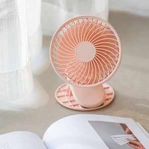집게형 탁상용 선풍기 미니 클립형 캠핑 책상 충전식 테이블팬 휴대 침대 데스크 소형