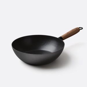 무쇠 웍 팬 24cm 주물 코팅 주방 조리 도구