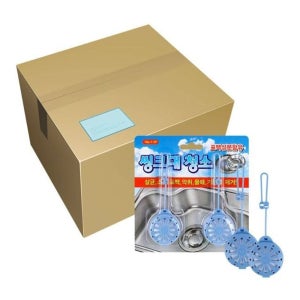 대용량 박스 씽크대 청소 2p 40개 냄새방지 냄새차단 깔끔 가성비 킹성비 갓성비