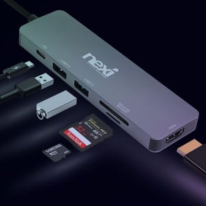 USB 허브 멀티포트 6종류단자 HDMI 미러링 화면확장 usb커넥터 타입