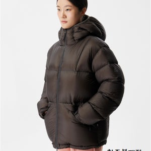 블랙야크 BCC 공용 고프코어 패딩 초경량 후드 스톤마스터 다운자켓