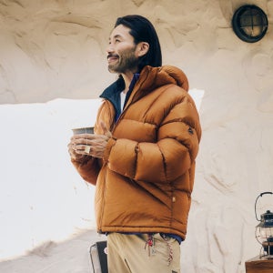 블랙야크 BCC 공용 고프코어 패딩 초경량 후드 스톤마스터 다운자켓