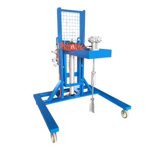 스탠드 페인트 교반기 이동식 고정 혼합 믹서 산업용