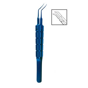 장우Kasco Utrata Capsulor Forceps 105mm SH Cvd Titanium 안과 수술기구