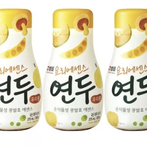 샘표 연두 우리콩 요리 에센스 순식물성 콩발효 275ml x 3개