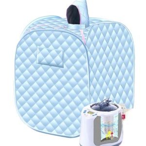 가정용사우나 스팀 건식 1인용 접이식 A. 120cm 대형 1인용 빈티지 패턴