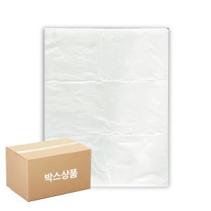평판 쓰레기봉투 비닐봉투 반투명 100L, 50매, 5개