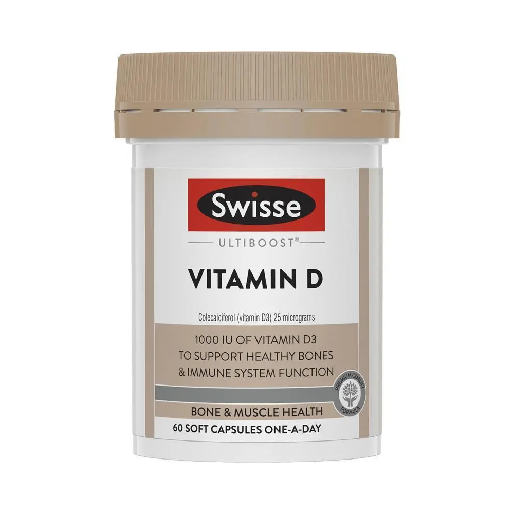호주 스위스 울티<b>부스트 비타민D3</b> 1000IU 60캡슐