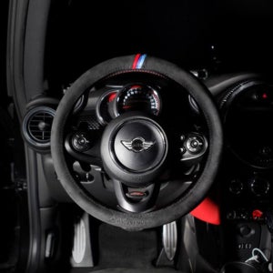 인피니티QX70핸들커버 부드러운알칸타라