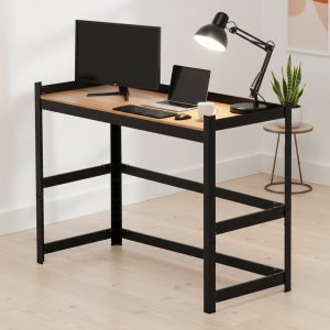 베이직 일자형 1단 책상 700 600 600 mm 코너형 데스크 가로 x 깊이 폭 너비 세로 높이 70 60 60 cm 홈던트 테이블 제작 구입