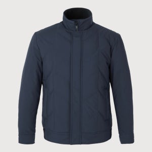 인디안웰메이드 남성 겨울 니트배색 경량 덕다운 점퍼 3 W 8429