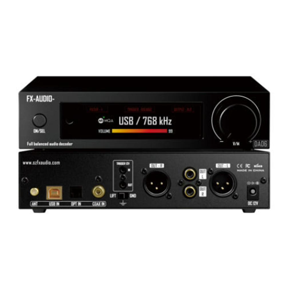 FX Audio DA06 HiFi USB 블루투스 리시버 DAC엠프 (AKM4493SEQ)