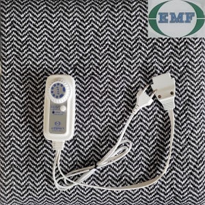 한일의료기 전기매트 EMF 탄소발열 무전자 전기요블랙니트 미니싱글 HI-401F