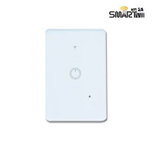 스마트빌 IoT wifi 터치 조명 음성인식 리모컨 원격 제어 1구 화이트 스마트 스위치