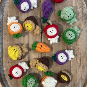 DIY 코바늘 컬러팜 모찌베어 5종 뜨개질 패키지 코바늘 키링 애착인형