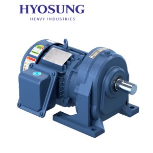 효성기어드모터 F1HM15 2마력 1.5KW HT 수평 1:5-1:30 220/380V