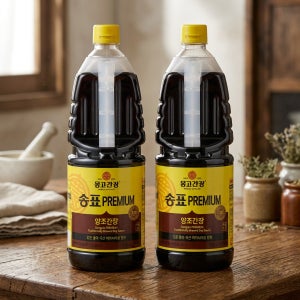 몽고 송표 프리미엄 간장 1.8L X 2입 마산몽고간장 양조간강 코스트코