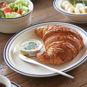 [디시위시] 시라쿠스 뉴욕 킹스인 레트로 빈티지 디저트 카페 도자기 식기 29cm 타원접시, 칼딘그린