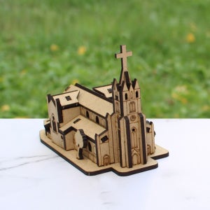 성당 명동 건물 건축 나무 조립 모형 DIY 만들기