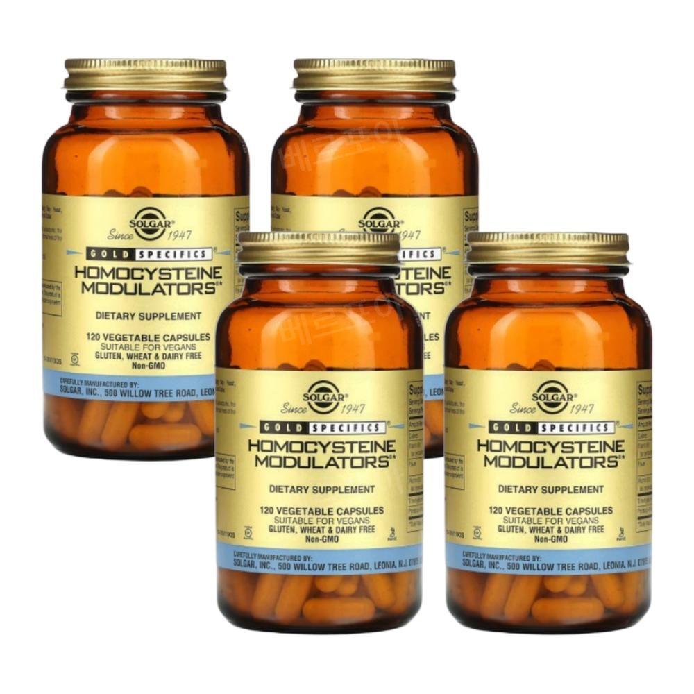 솔가 <b>호모시스테인</b> 모듈레이터 120캡슐 TMG 4개