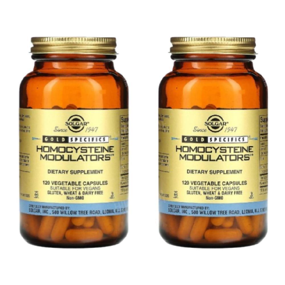 솔가 Solgar <b>호모시스테인</b> 모듈레이터 120캡슐 2개 TMG