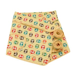 친구 부엉이 옐로우 5부 아기 포대기 1P 띠 선물 준비물 신생아 돌 출산 백일 육아