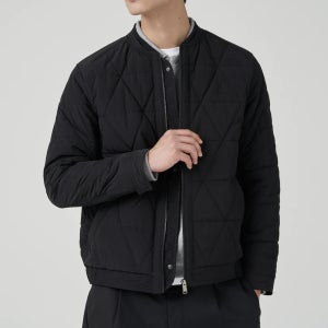 빈폴 남성 겨울 다이아 퀼팅 MA1 경량 패딩 항공점퍼 BC38b38CP35블랙 아울렛