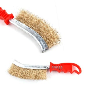 빗자루형 불판청소 철수세미 쇠 브러쉬 쇠솔 쇠수세미 철솔 강력수세미 탄냄비 주방수세미