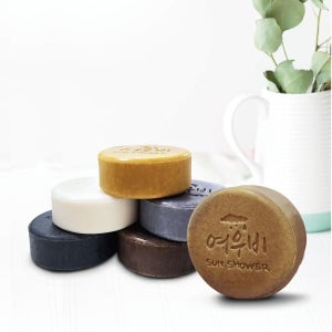 어성초 여우비 숙성 CP 클렌징 수제 비누 100g 등드름 세안 모낭 샤워