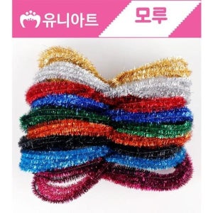 반짝이모루세트 51791 어린이날선물 유니아트 만들기재료 초등학교 유치원