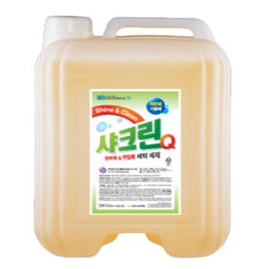 샤크린Q세탁세제18L 흰옷 누런옷 하얗게 얼룩