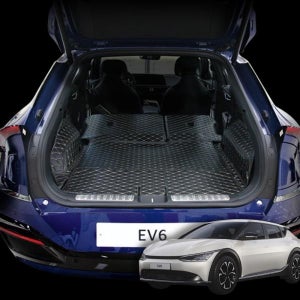 KHAN 칸 기아 EV6 전용 트렁크 매트 풀 커버 퀄팅 차박