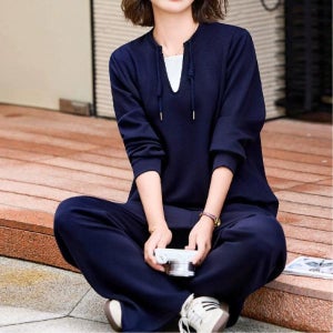 캐주얼 상하복 엄마 세트 여성 트레이닝 가을