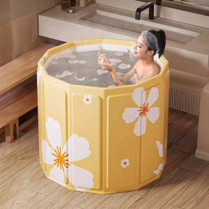 성인 접이식욕조 반신욕 간이 욕조 화장실 욕실용 공간절약형