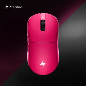 ATK A9 잠자리 마우스 유무선 초경량 핑크 ULTIMATE