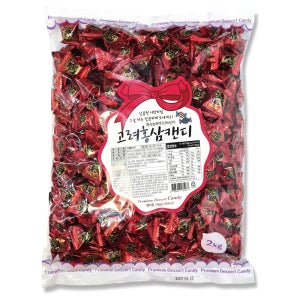 신화당제과 고려홍삼캔디 2kg (대용량)