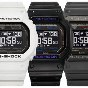 카시오 지쇼크 심박계 G-SHOCK G-스쿼드 손목시계 DW-H5600