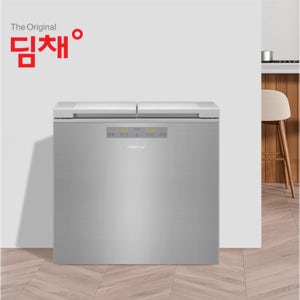 위니아 딤채 153L 뚜껑형 김치냉장고 WDL16KTWVST 그리드실버 방문설치