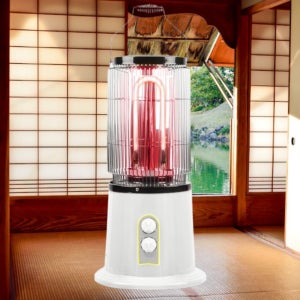 한빛 전기 히터 하이라이트 스토브 레트로 근적외선 루비 난방기 DH-3500A 난로 국산