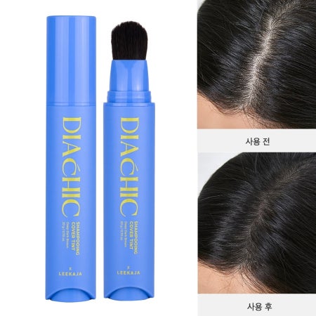이가자헤어비스 디아쉬끄 샴푸잉 커버 틴트 20g 두피타투 새치커버 헤어틴트 다크브라운