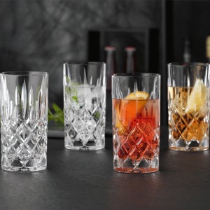 독일 나흐트만 노블레스 롱드링크 하이볼 크리스탈 물컵 위스키 집들이선물 395ml, 4개
