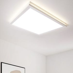 LED 사각 방등 투톤 슬림 엣지 평판등 55W 면조명 분리점등 플리커프리