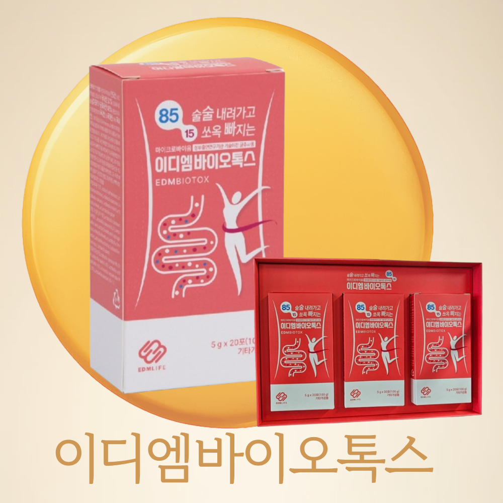 이디엠<b>바이오</b>톡스 60포(1x20포 3세트)<b>과민성대장</b> 유산균