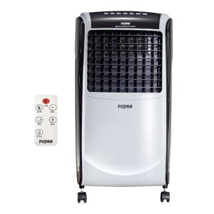뉴터보 전기온풍기 FU-2077 리모컨 자동 온도조절 대기실 가정용 온열기