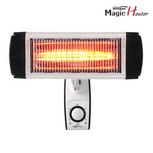 벽걸이 전기히터 WH100RA 좌우회전 각도조절 스토브 식당 발열 난로