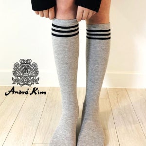 앙드레김 여성 삼선 포인트 니삭스 4켤레