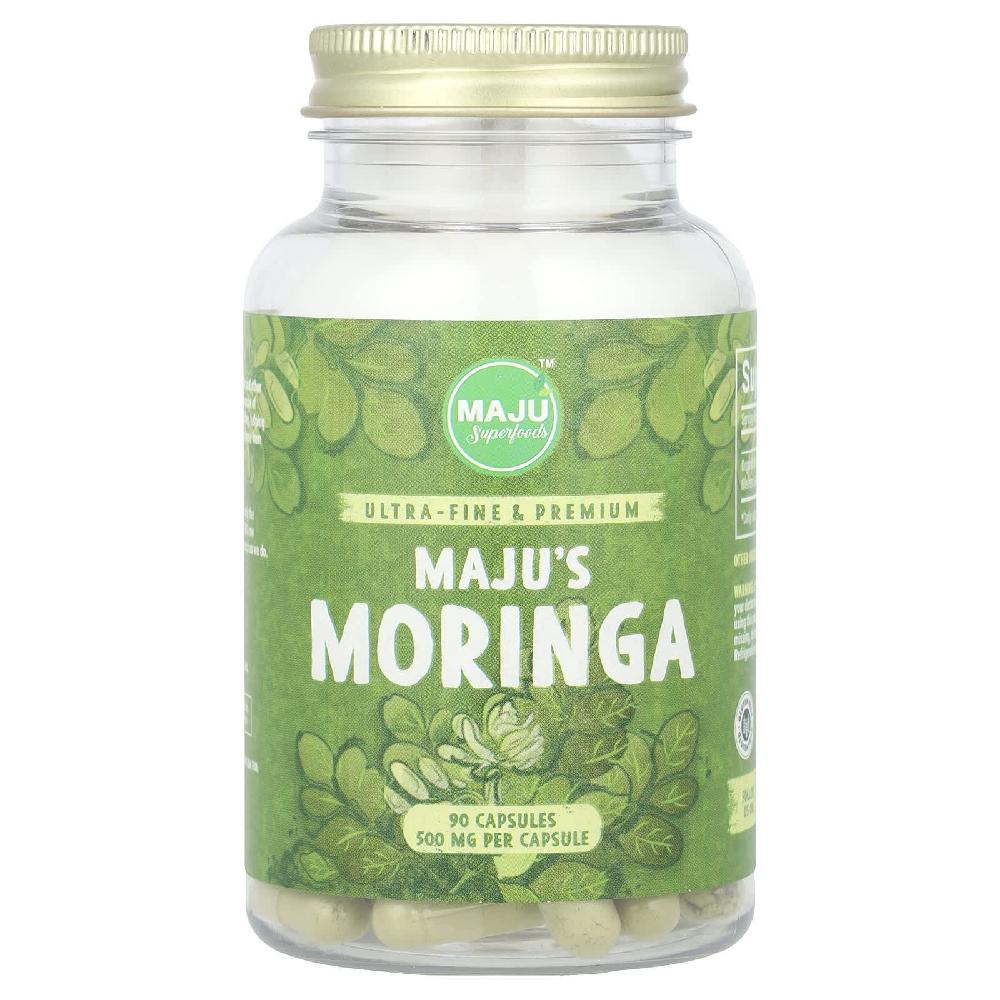 마주슈퍼푸드 <b>모링가 500mg</b> Majus Moringa 캡슐 90정